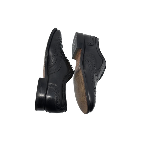 *Allen Edmonds McAllister Black Leather Wingtip main image 4